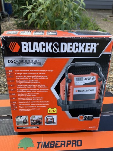 Black decker battery - black, charger