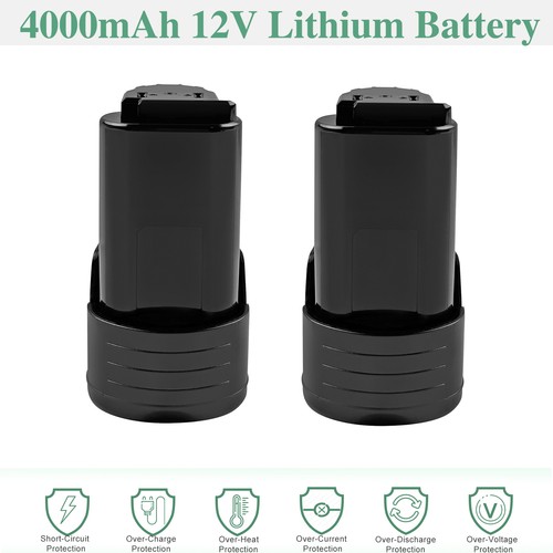 2pcs 4000mah 12v ion - 4000mah,