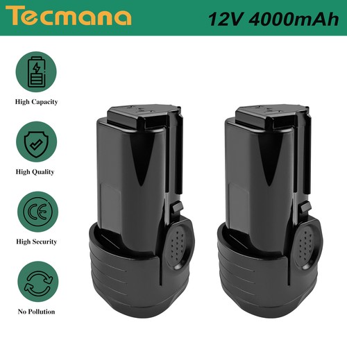 12v 4000mah ion battery - 2x,